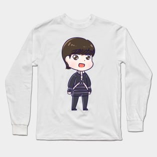 BTS V Kim Taehyung Fake Love chibi Long Sleeve T-Shirt